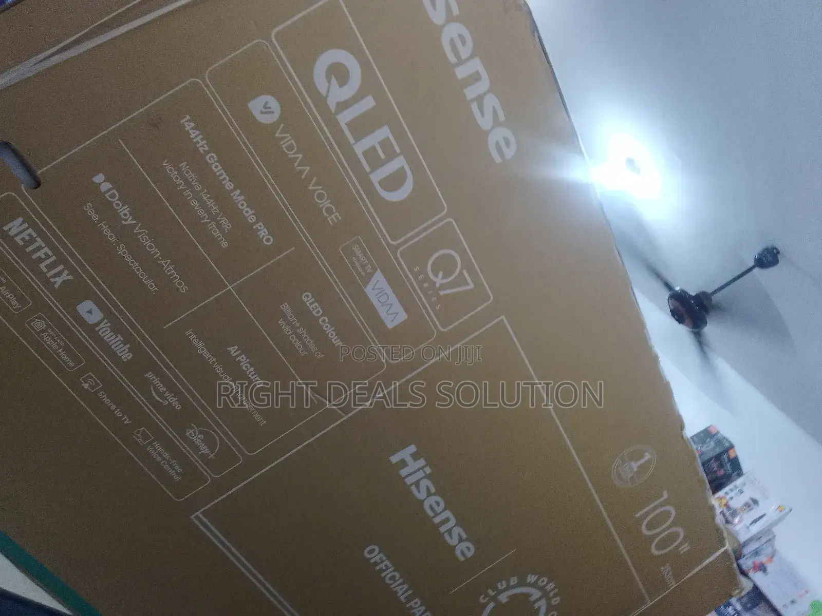 The Ultimate Home Entertainment Hub: Hisense 100" Q7 Smart Tv