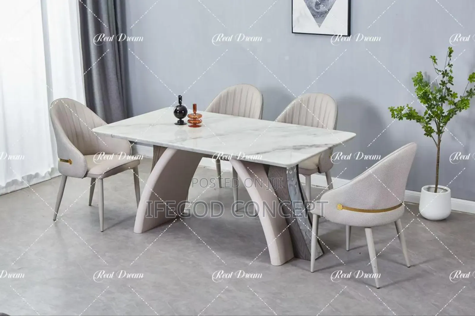 Modern 6-Seater Dining Table