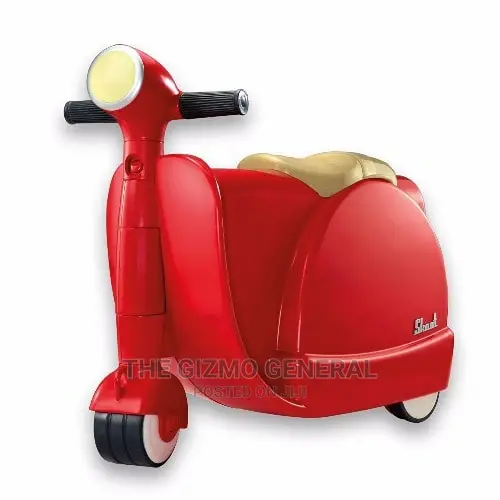 Skootcase Ride-On Scooter/Travel Case - Red