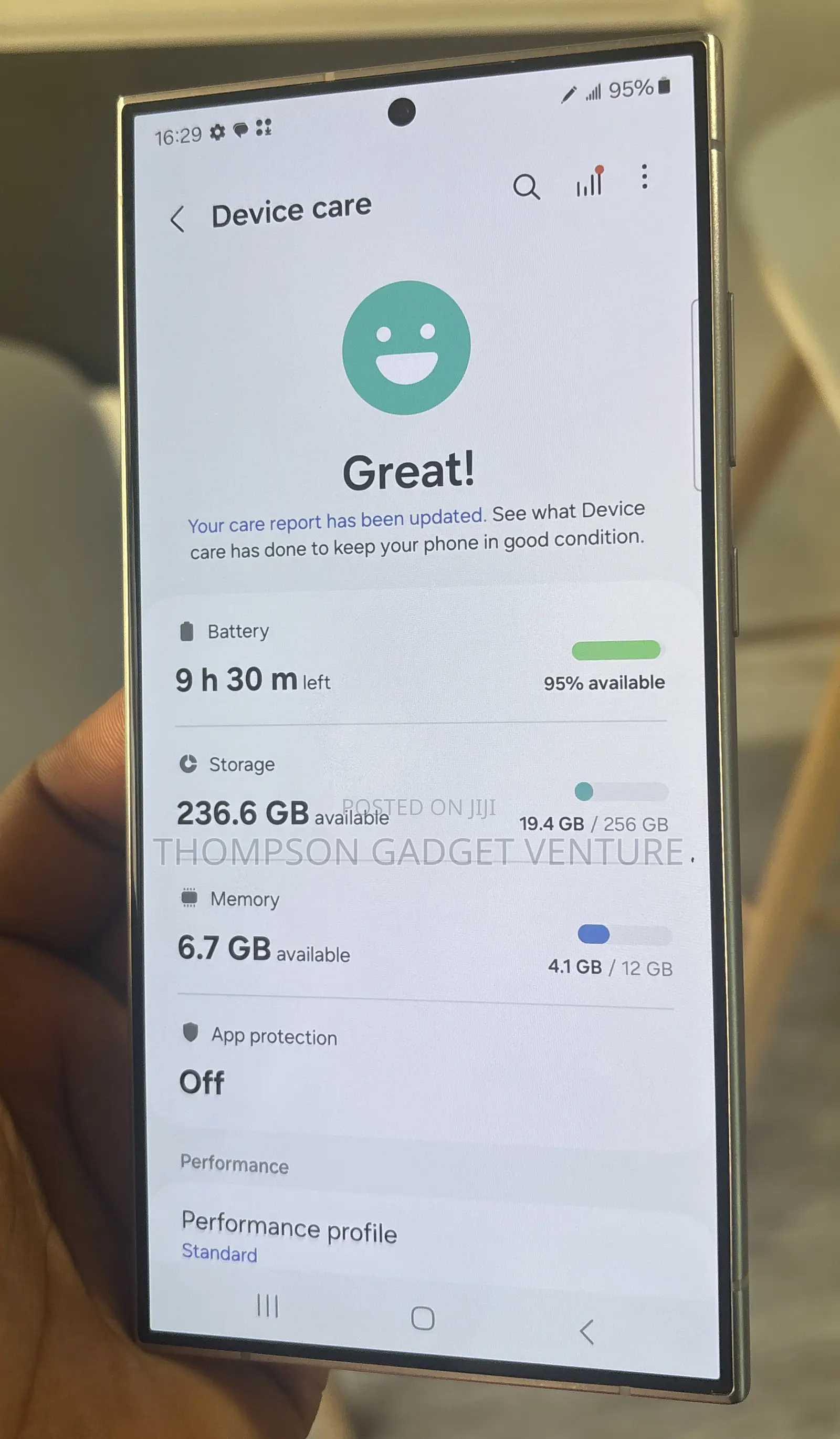 Samsung Galaxy S24 Ultra 256 GB Gold