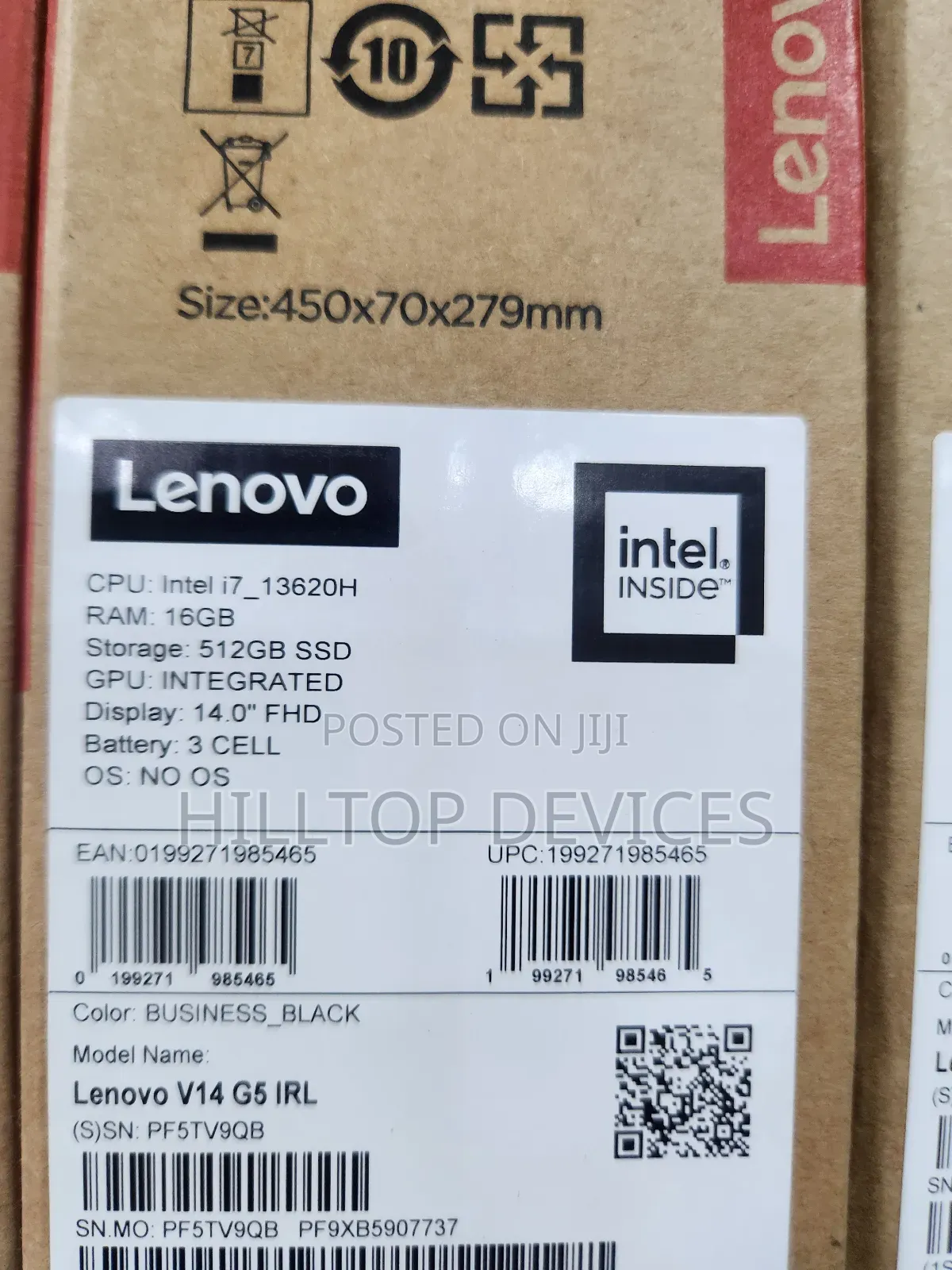 New Laptop Lenovo Ideapad V14 IGL 16GB Intel Core i7 SSD 512GB