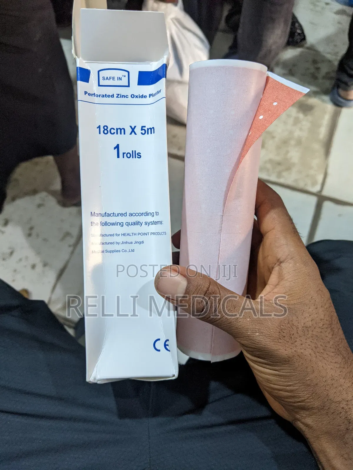 Perforated Zinc Oxide Plaster