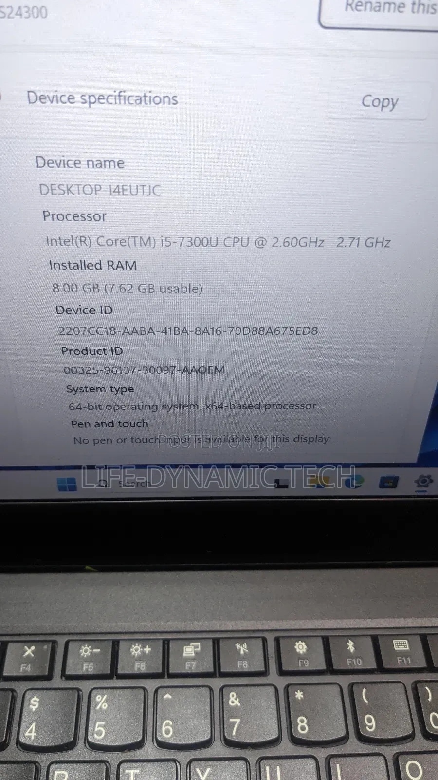 Laptop Lenovo ThinkPad T470 8GB Intel Core I5 SSD 128GB