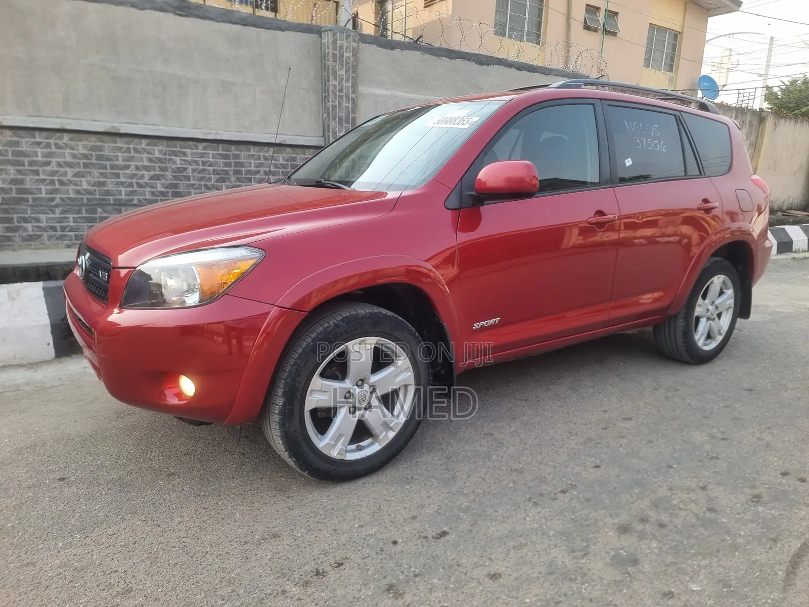 Toyota RAV4 Sport 2007 Red
