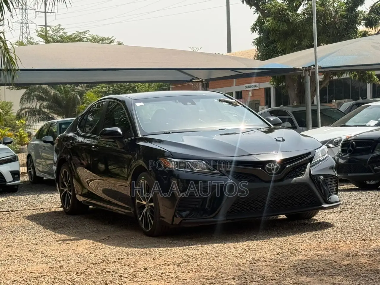 Toyota Camry SE (2.5L 4cyl 8A) 2019 Black