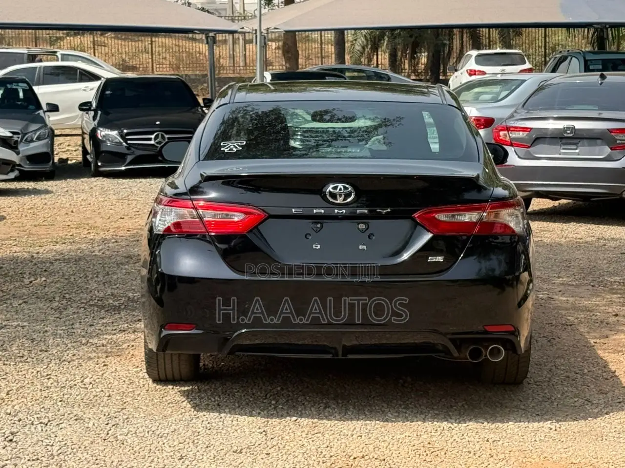 Toyota Camry SE (2.5L 4cyl 8A) 2019 Black