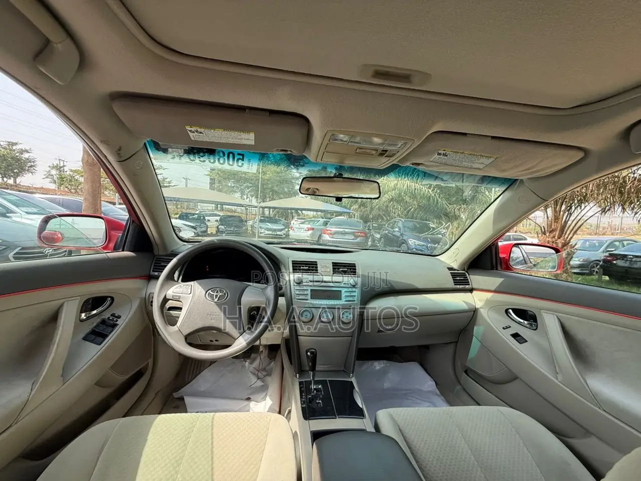Toyota Camry 2008 Red