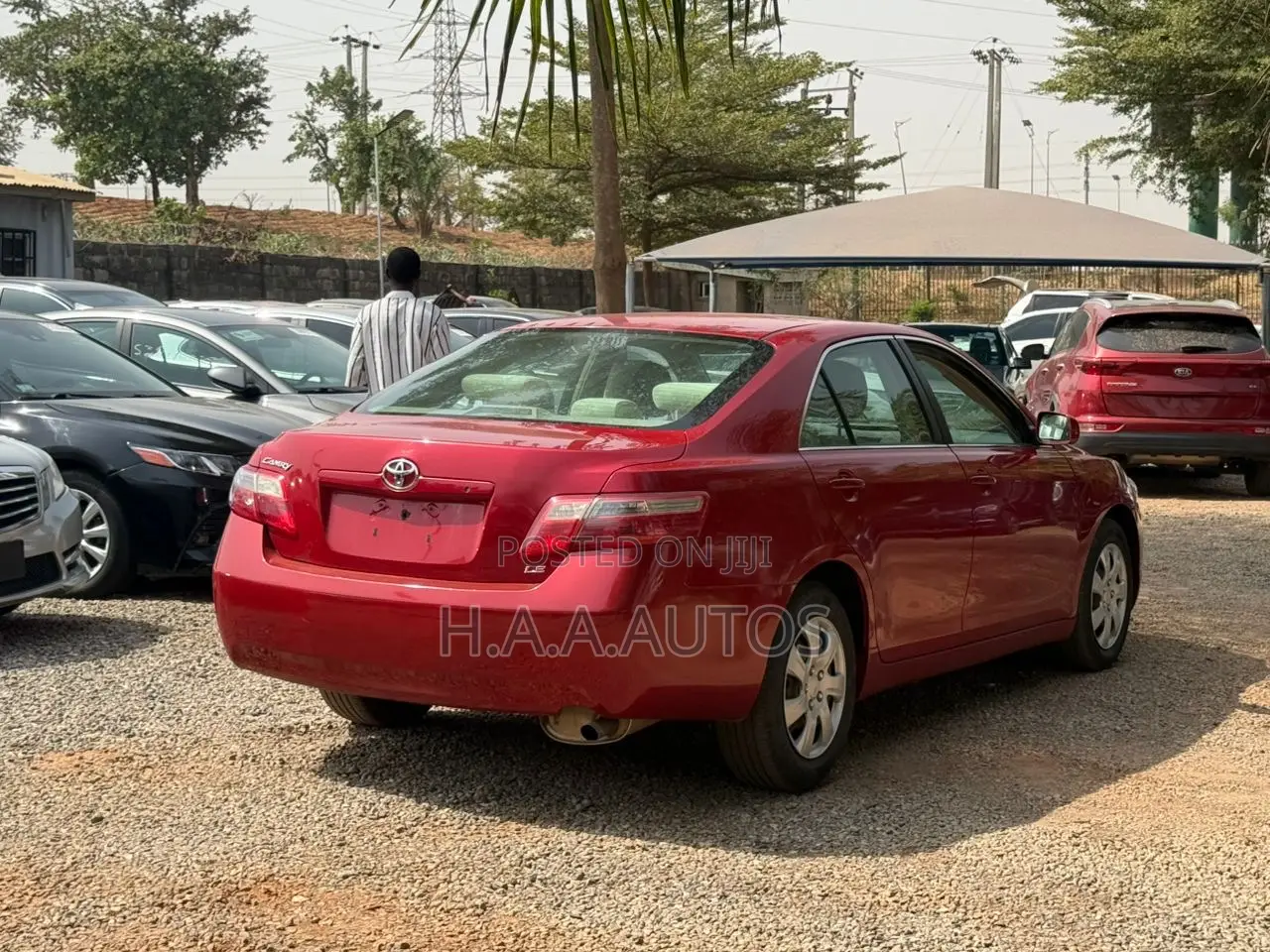 Toyota Camry 2008 Red