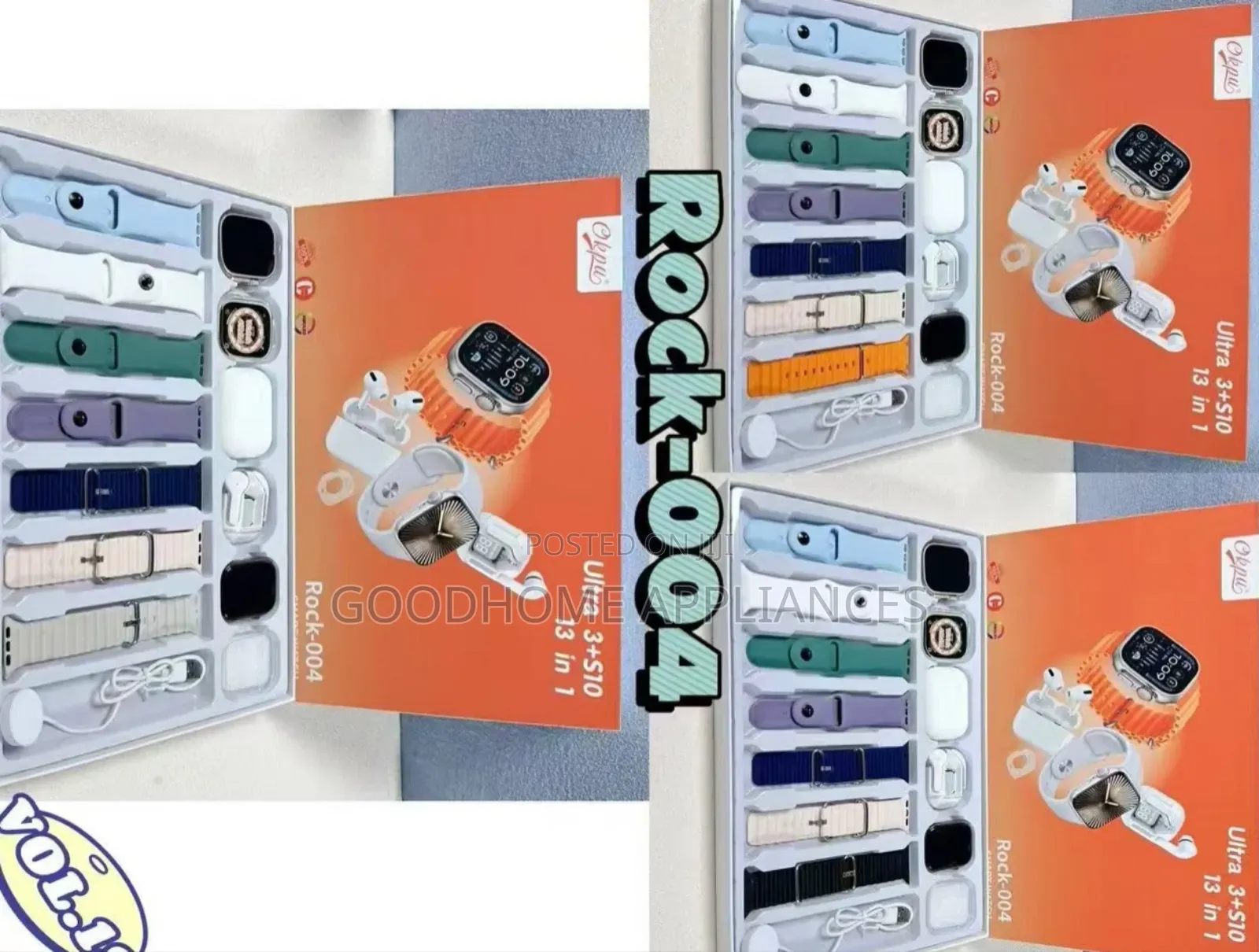 Rock-004 13 in 1 Smart Watch