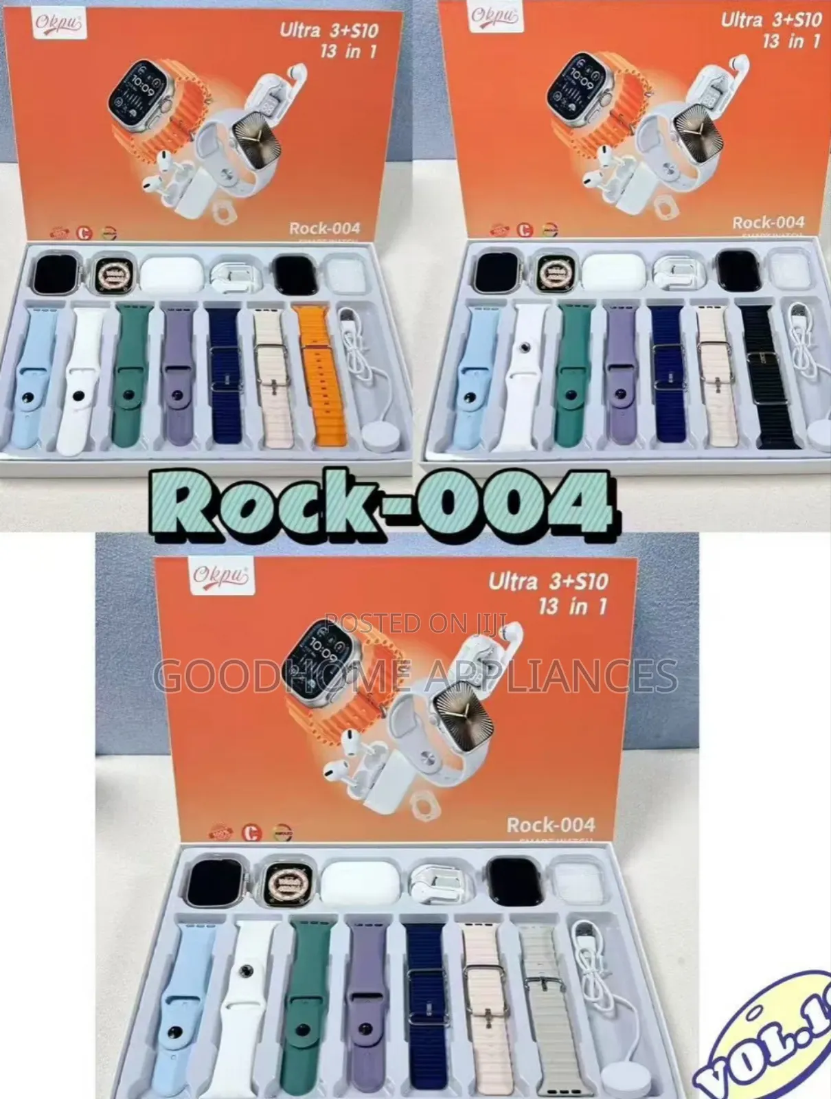 Rock-004 13 in 1 Smart Watch