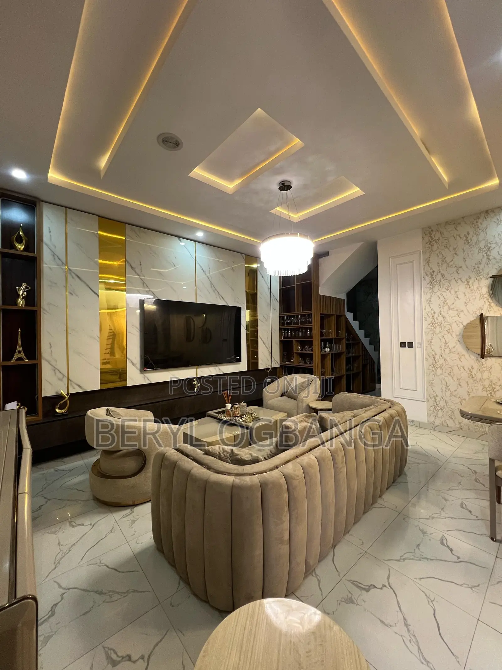Furnished 4bdrm Duplex in Ikota for rent