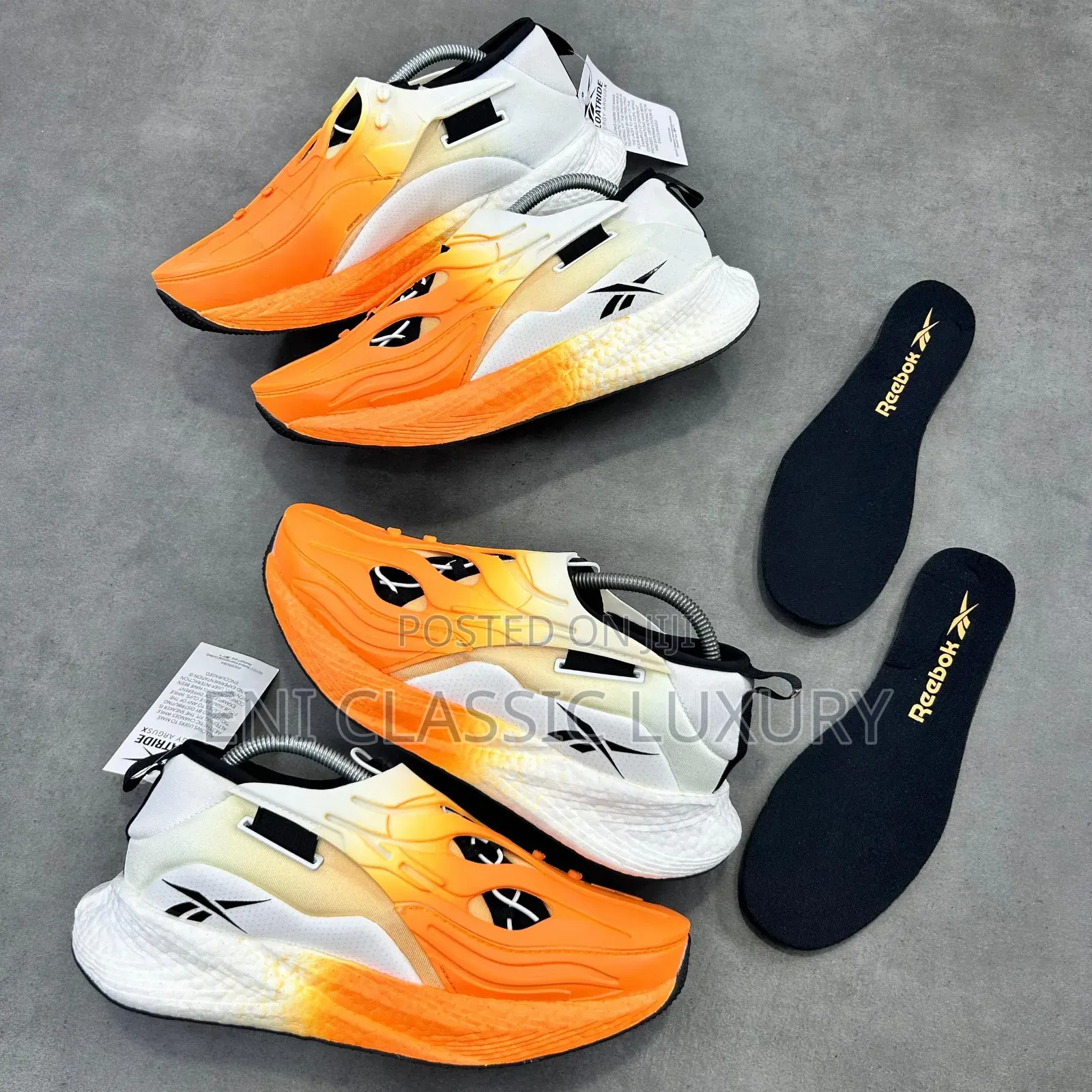 Pure Quality Luxury Men's Sneakers Reebok Well Banded Package
