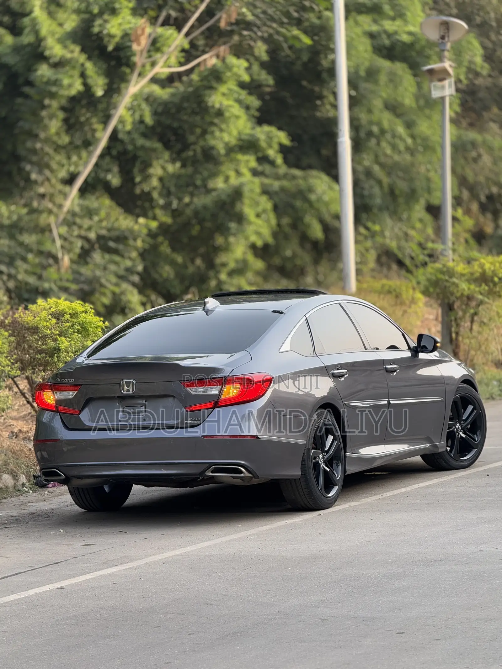 Honda Accord Touring 2.0T 2018 Gray