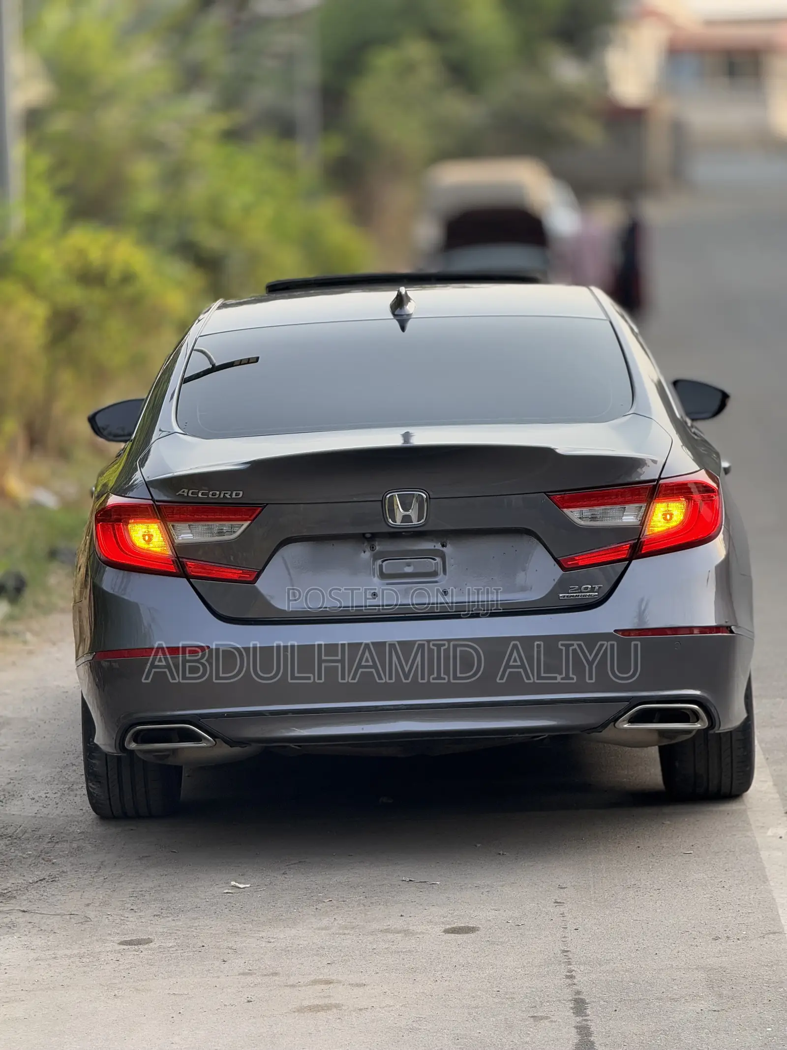 Honda Accord Touring 2.0T 2018 Gray