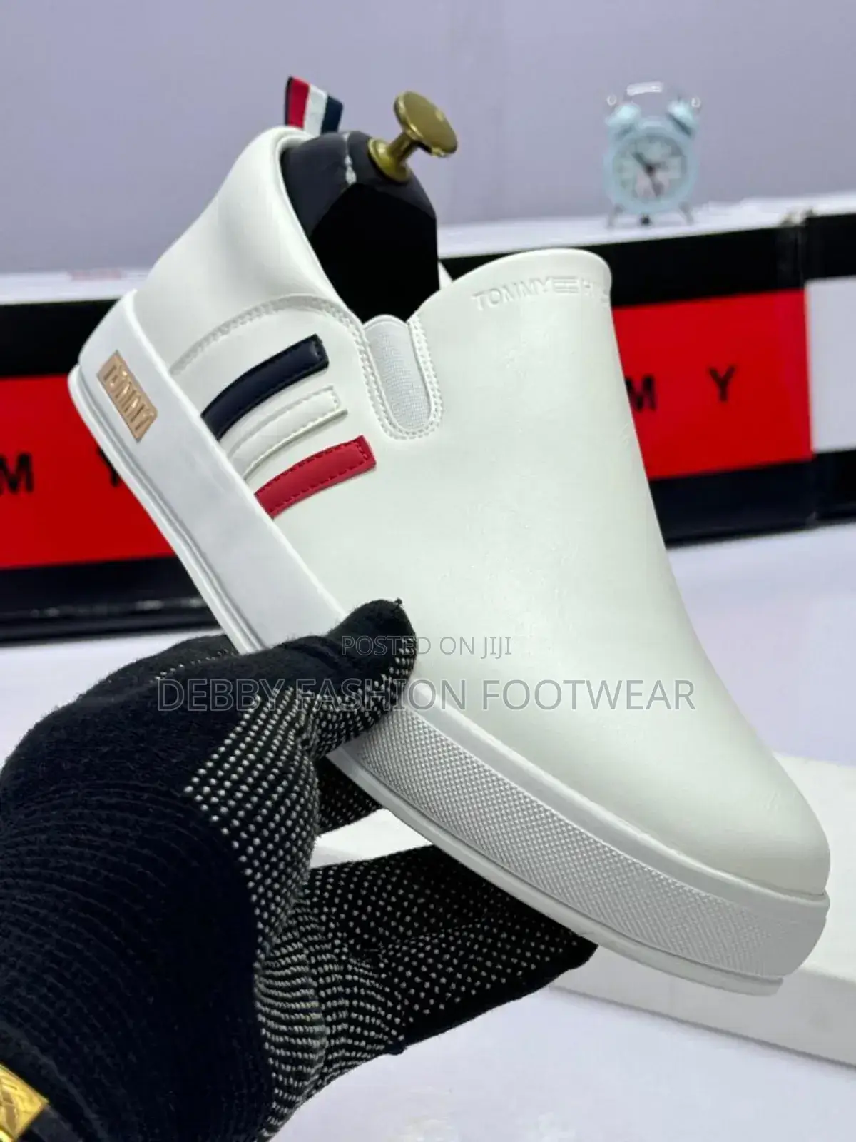 Elevate Your Style With This Classy Pair of Tommy Premium Shoes