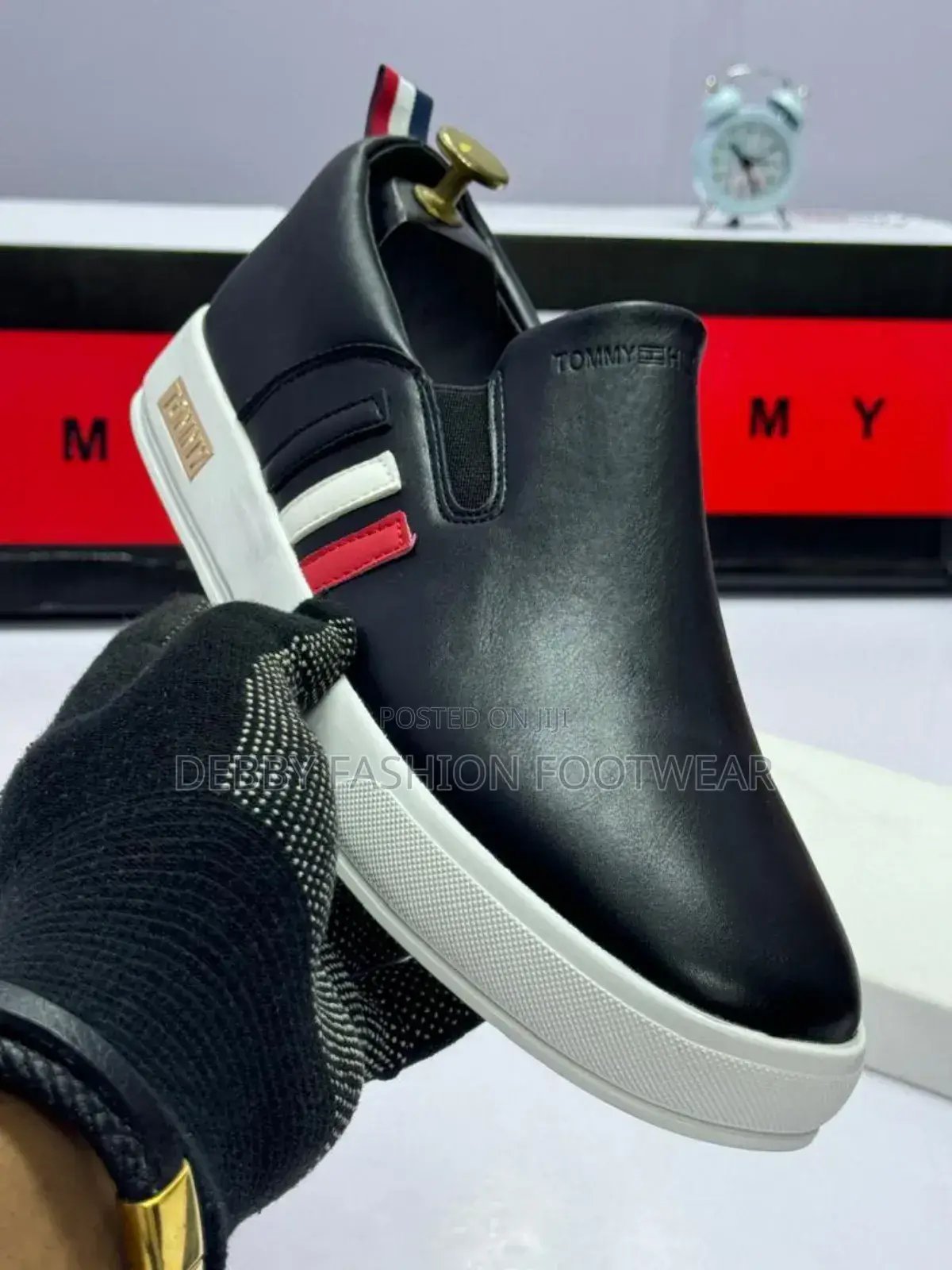 Elevate Your Style With This Classy Pair of Tommy Premium Shoes