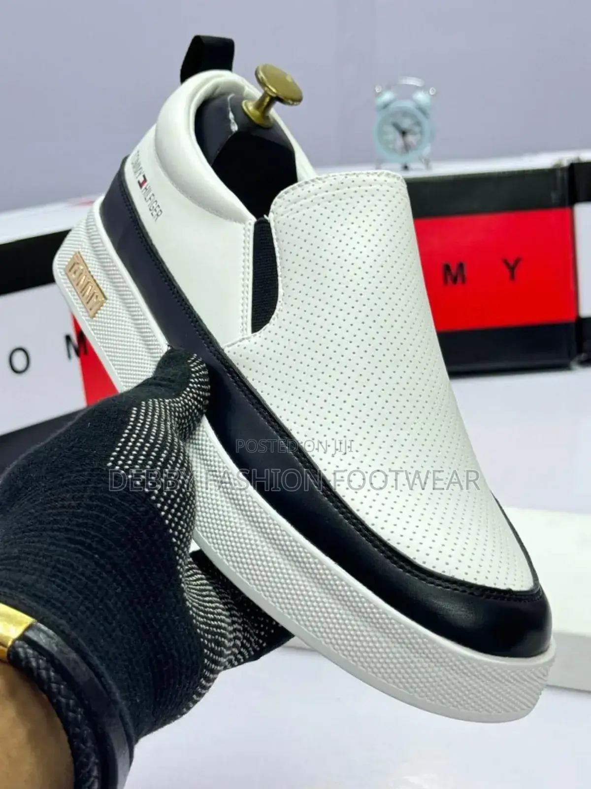 Elevate Your Style With This Classy Pair of Tommy Premium Shoes
