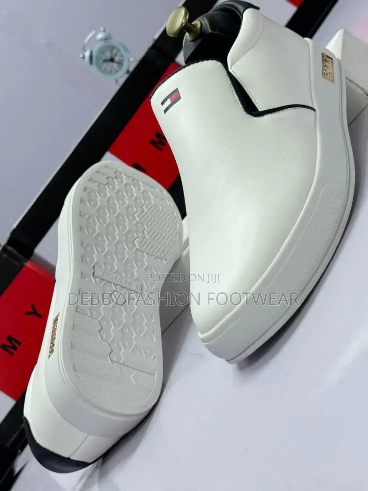 Elevate Your Style With This Classy Pair of Tommy Premium Shoes