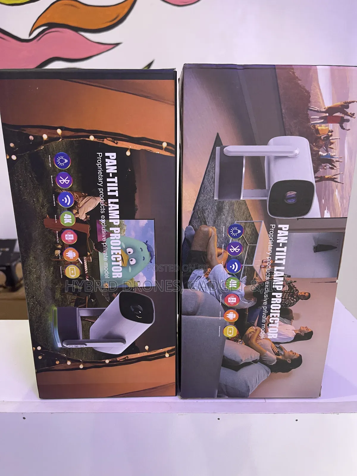  Rechargeable Projector for Office Home Use
