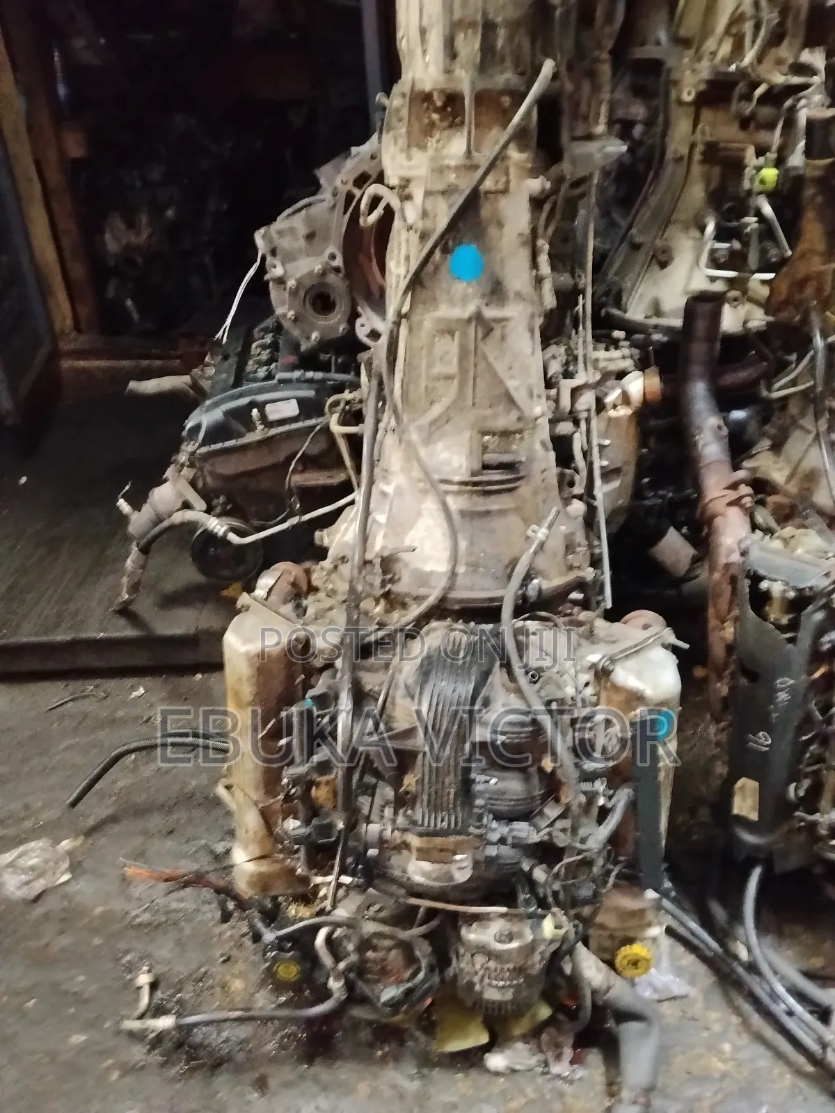 Engine and Gearbox for Liberty Jeep 2002 Model With 4x4 Gearbox