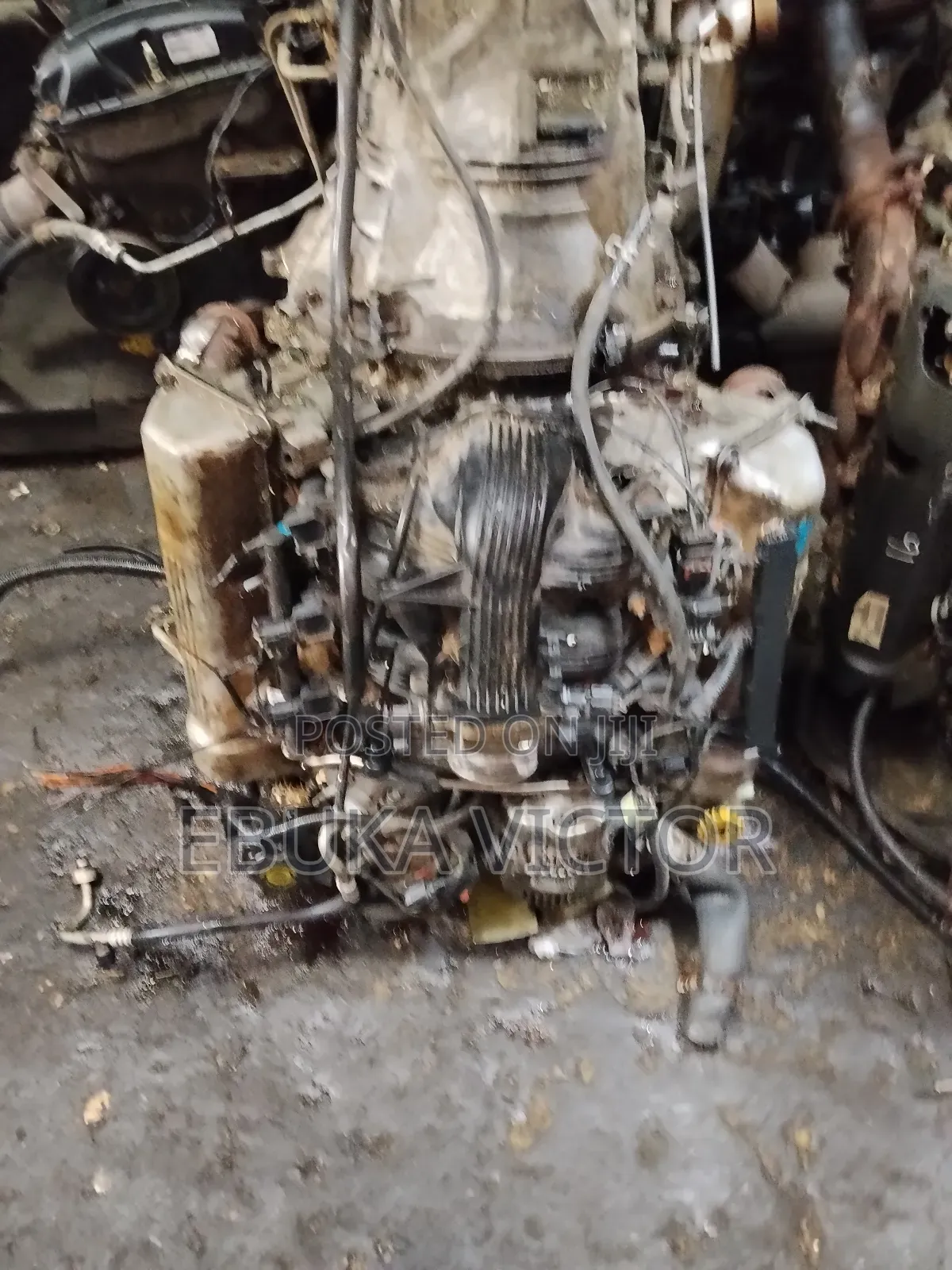 Engine and Gearbox for Liberty Jeep 2002 Model With 4x4 Gearbox