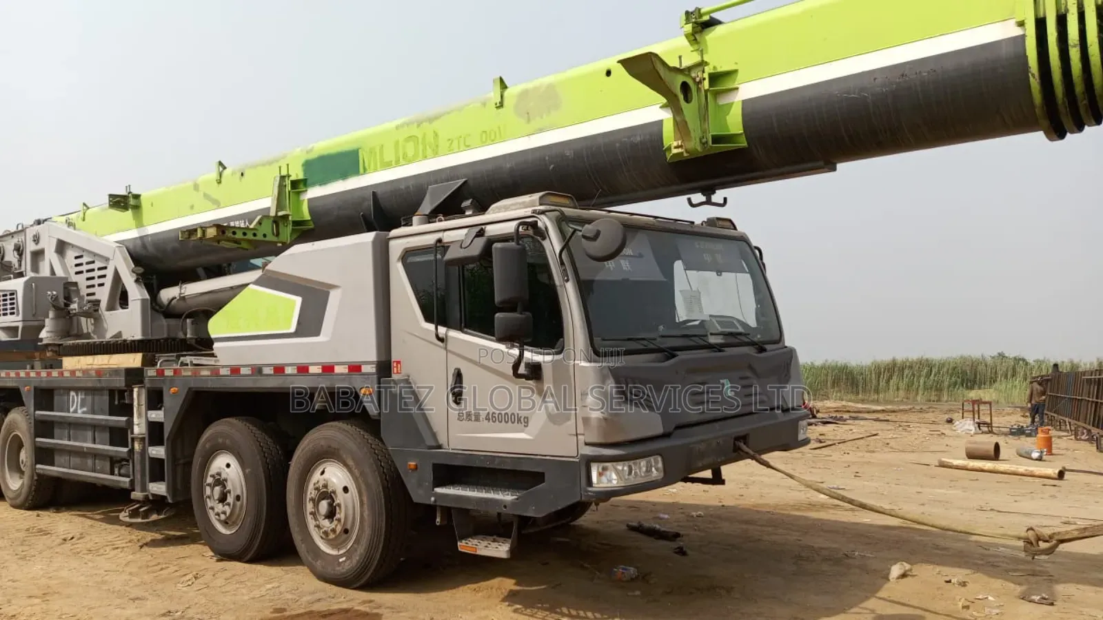 80 Tons Motorized Crain