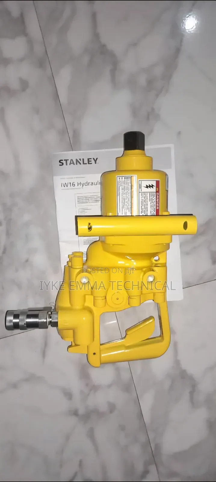 Stanley Iw16 Hidraulic Impact Wrench 1" Square Drive