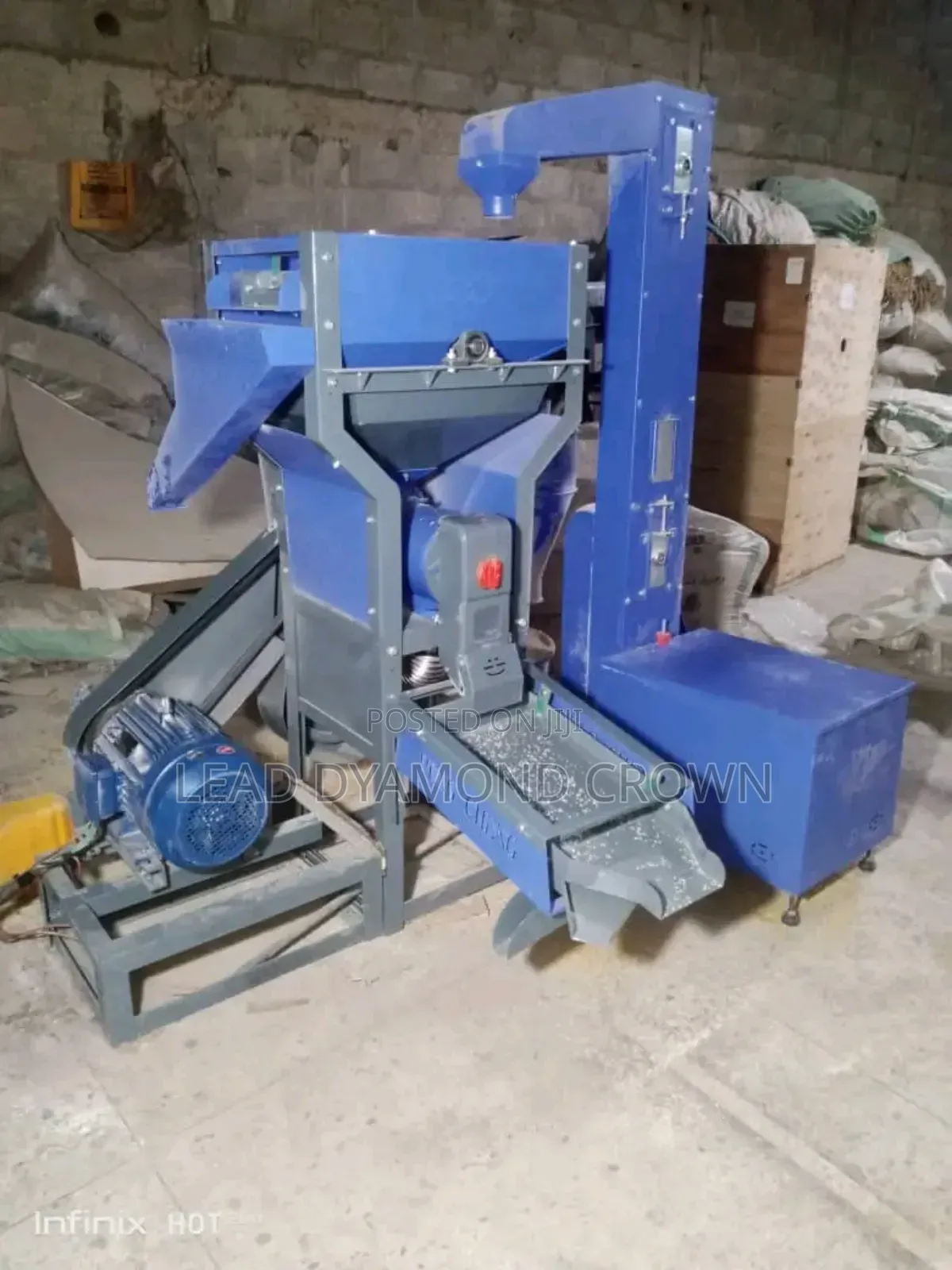 Commercial 4 In 1 Rice Mill Machine