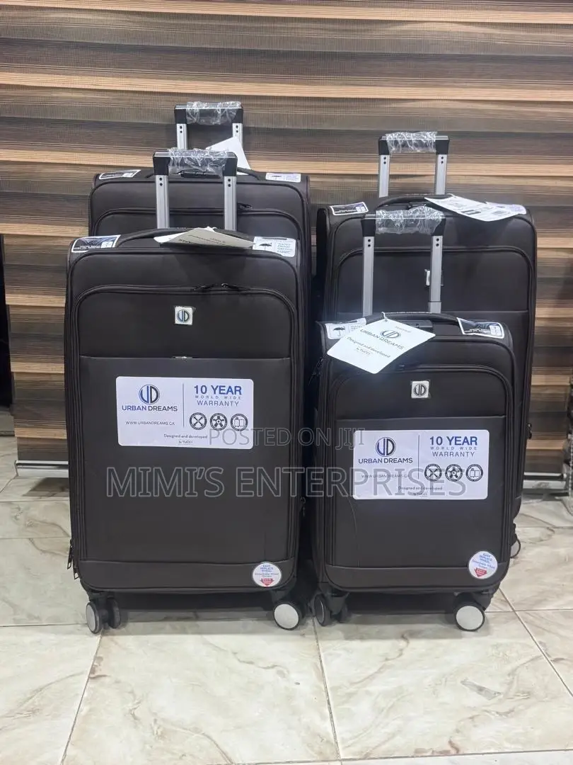 Unique Set of Fabric Luggage