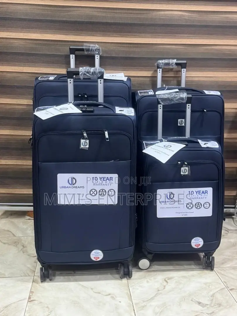 Fancy Fabric Luggage Set