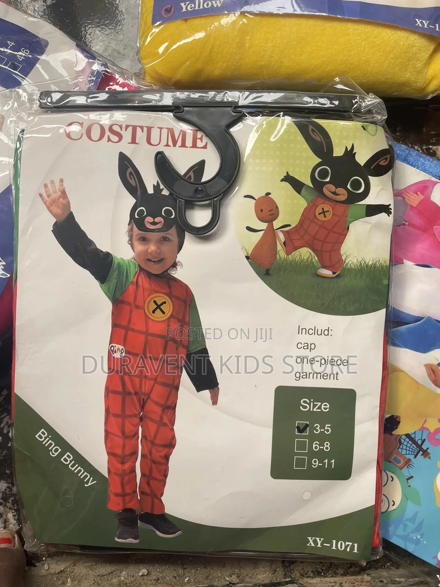 Bunny, Cat, Elephant, Chicken Animal Costumes