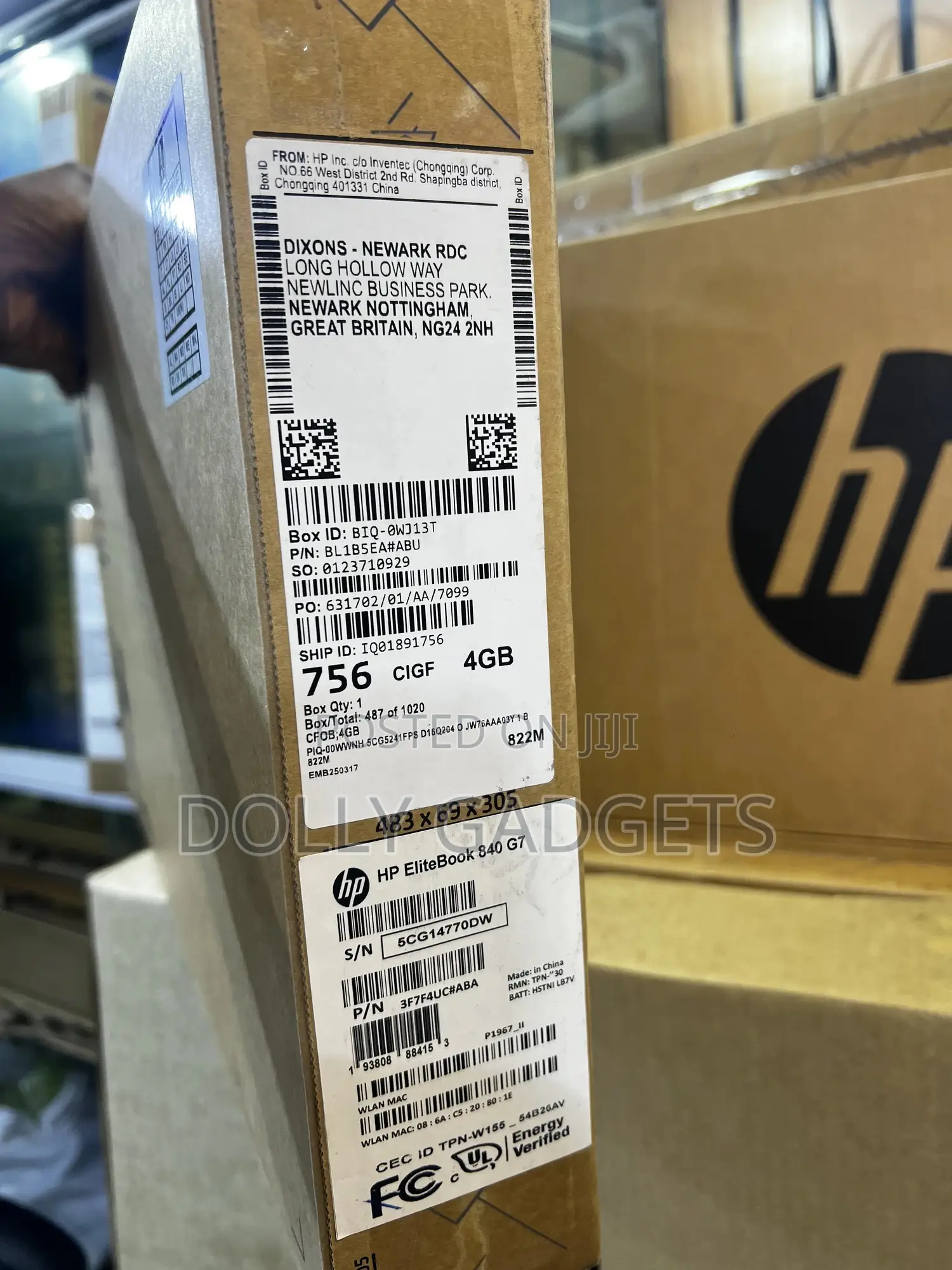 New Laptop HP EliteBook 840 G7 16GB Intel Core i5 SSD 512GB