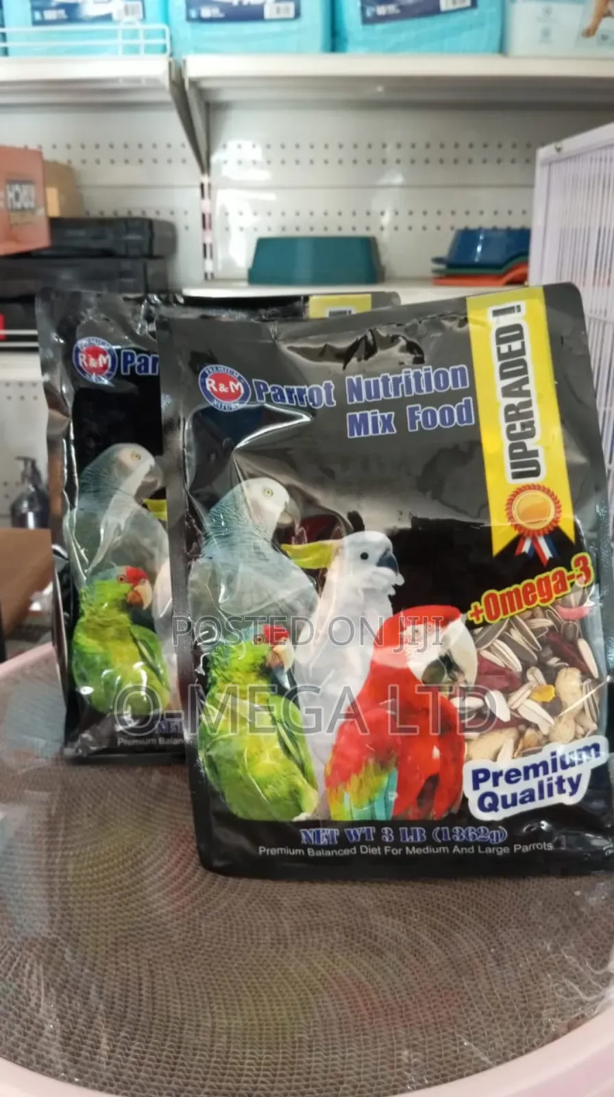 Parrot Food ( Big 2.2kg and Small 1.3kg)