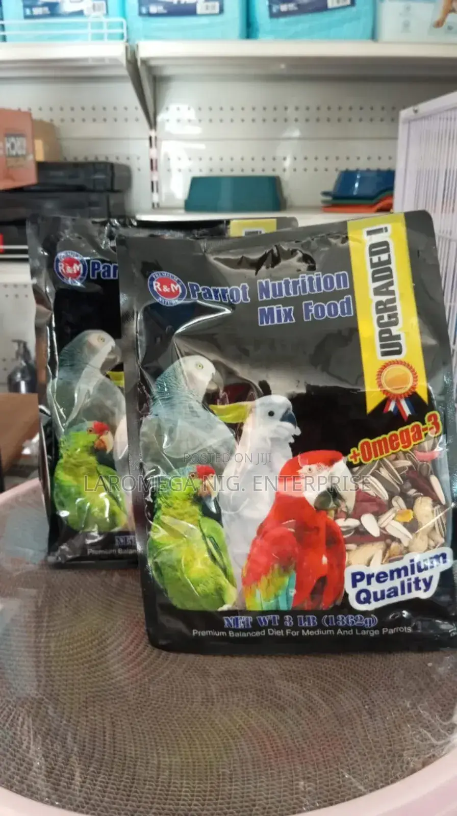 Parrot Food ( Big 2.2kg and Small 1.3kg)