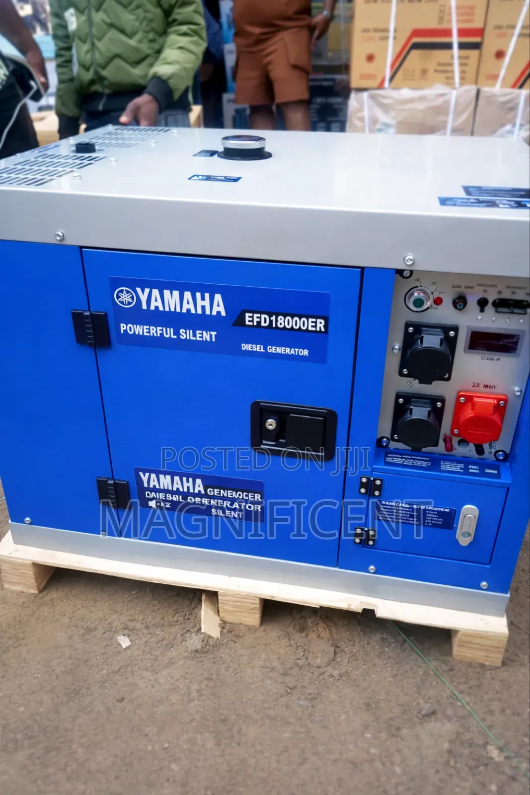 Oringinal Brand New Yamaha 3 Phase Soundproof 15kva