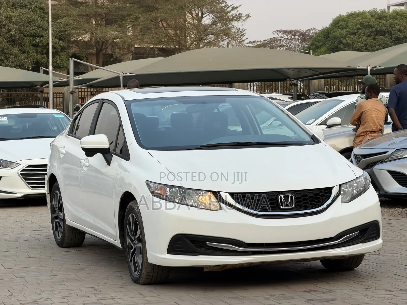 Honda Civic EX-L 4dr Sedan (1.8L 4cyl CVT) 2014 White