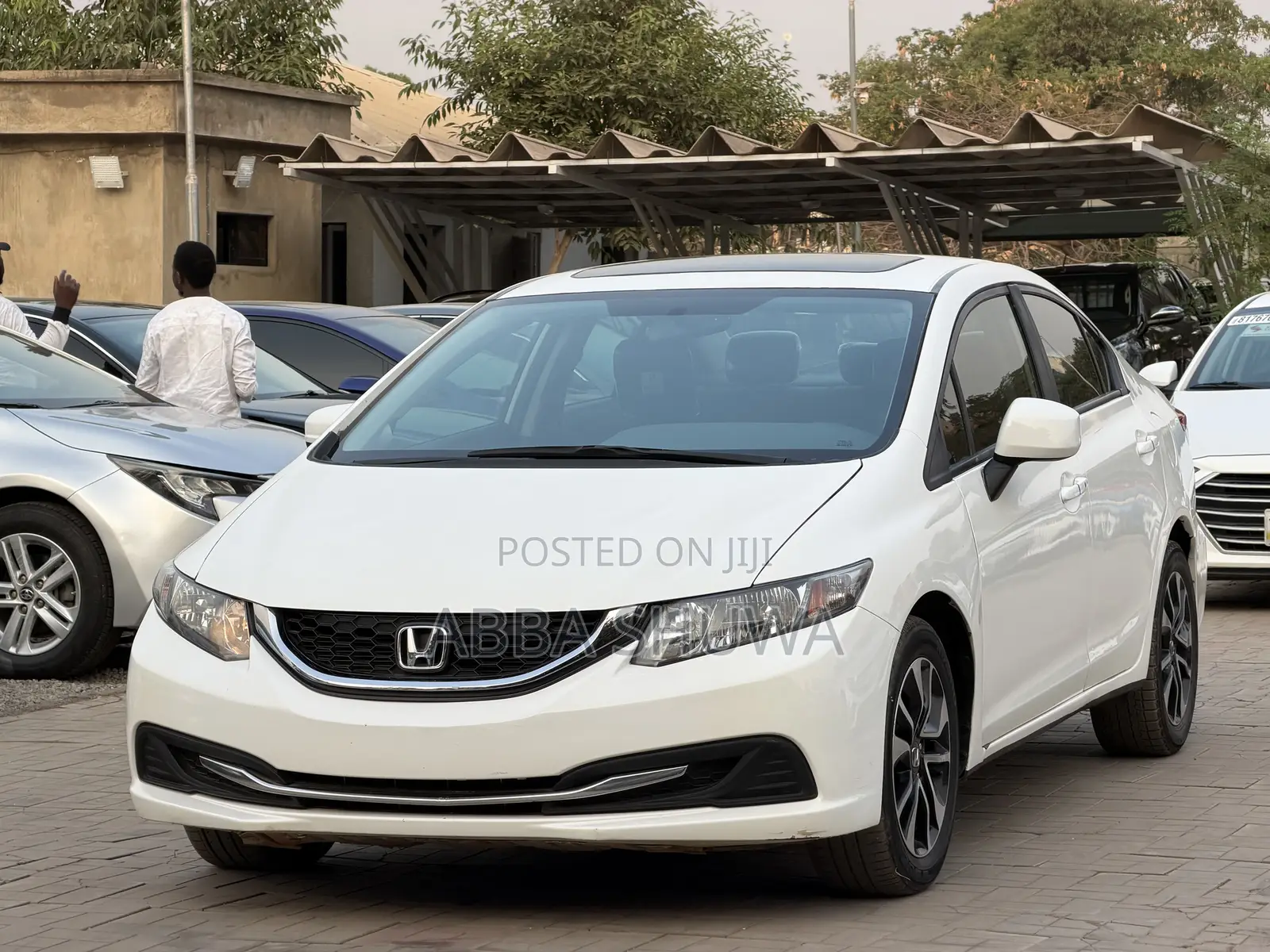 Honda Civic EX-L 4dr Sedan (1.8L 4cyl CVT) 2014 White