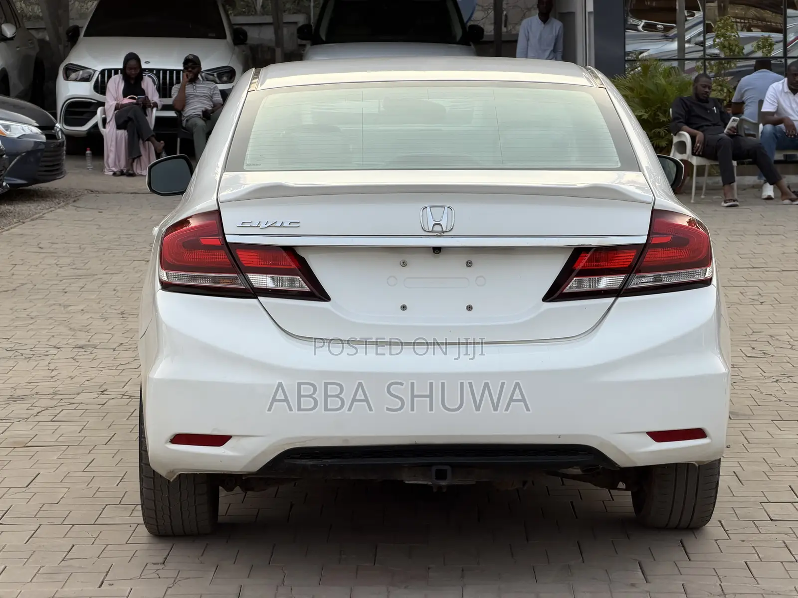 Honda Civic EX-L 4dr Sedan (1.8L 4cyl CVT) 2014 White