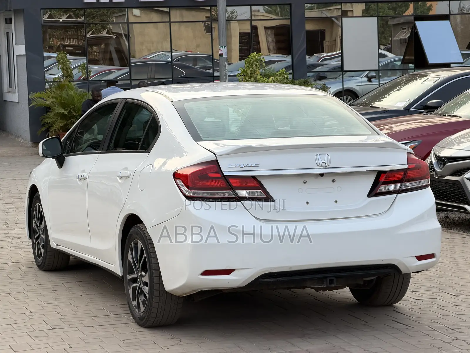 Honda Civic EX-L 4dr Sedan (1.8L 4cyl CVT) 2014 White