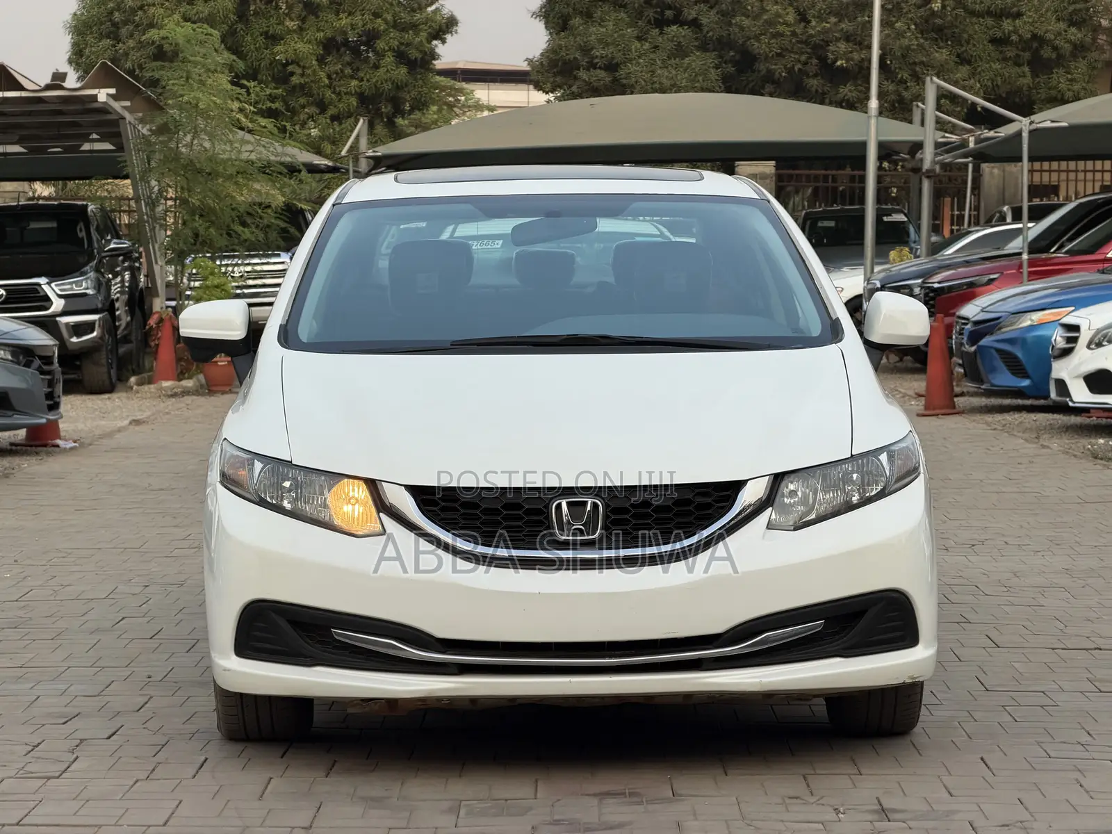 Honda Civic EX-L 4dr Sedan (1.8L 4cyl CVT) 2014 White