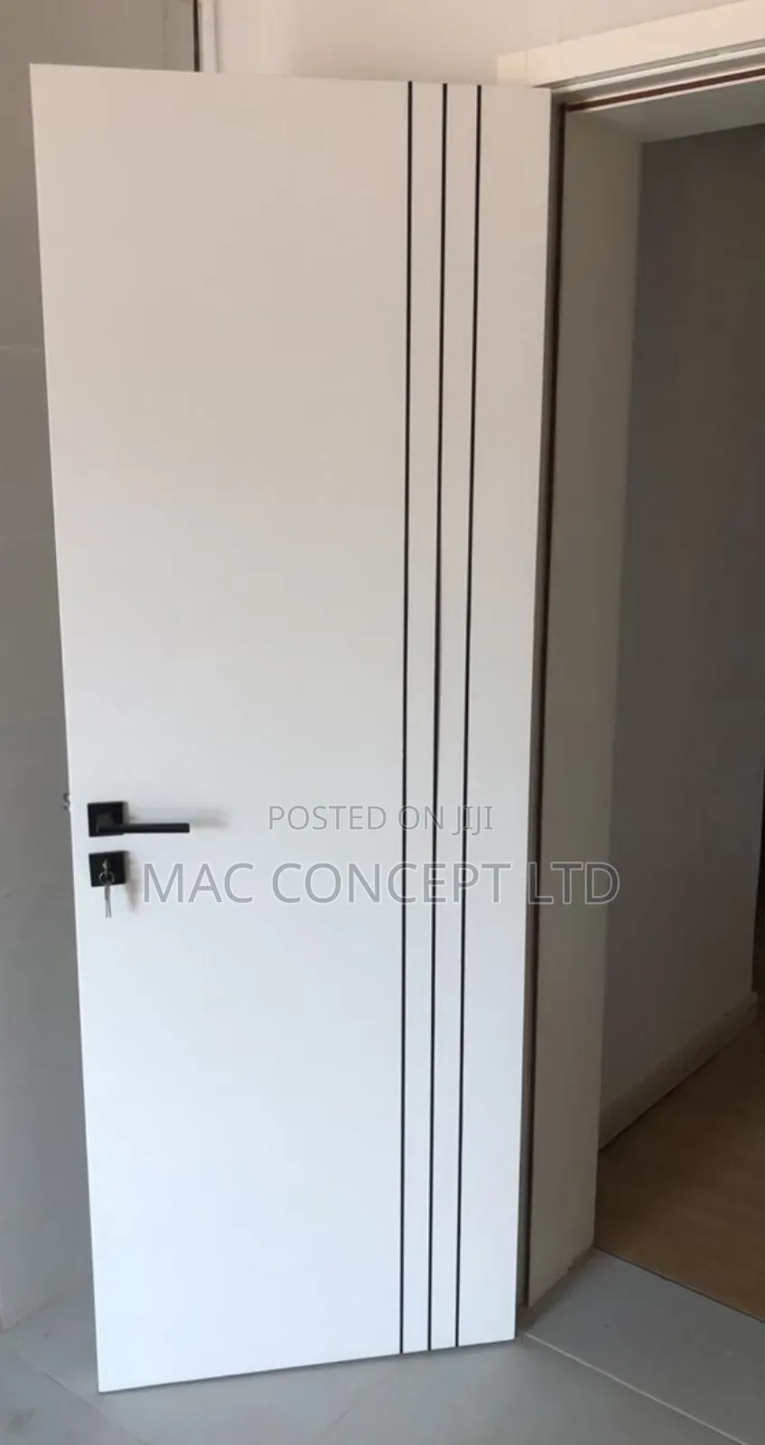 Wooden Luxury Door White Colour