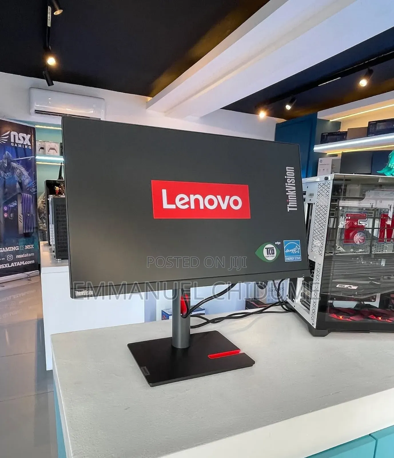 24 Inches Lenovo, Ips Display Monitor