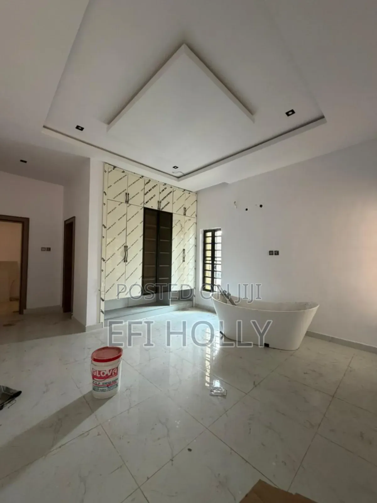 Pop Ceiling Installation and Wall Screeding