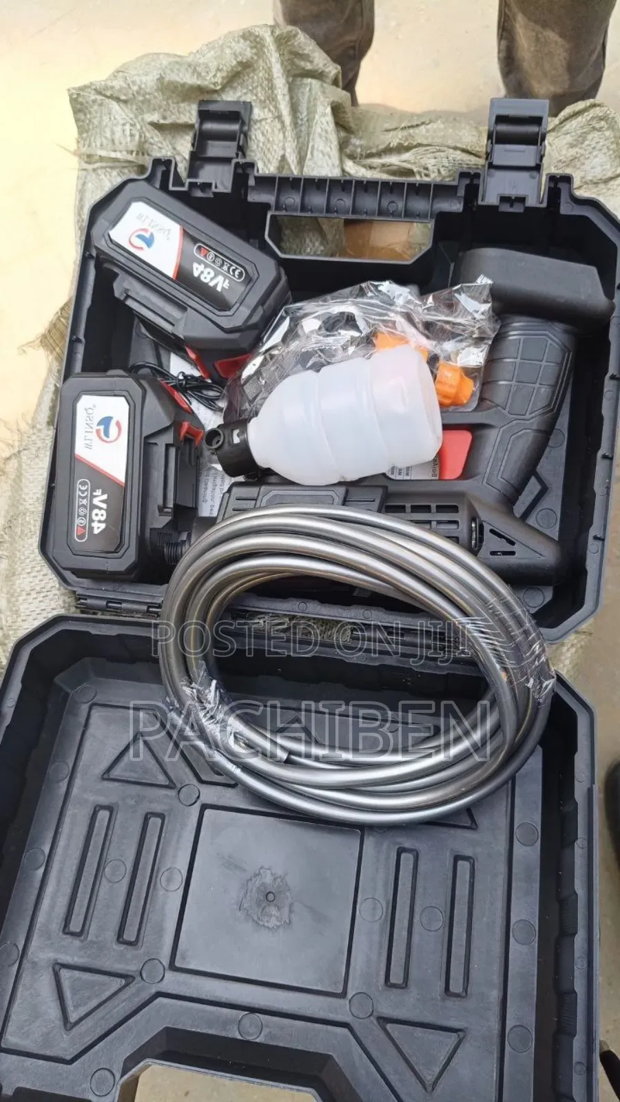 Big Pack Pressure Washer With 2 Batteries 48volts