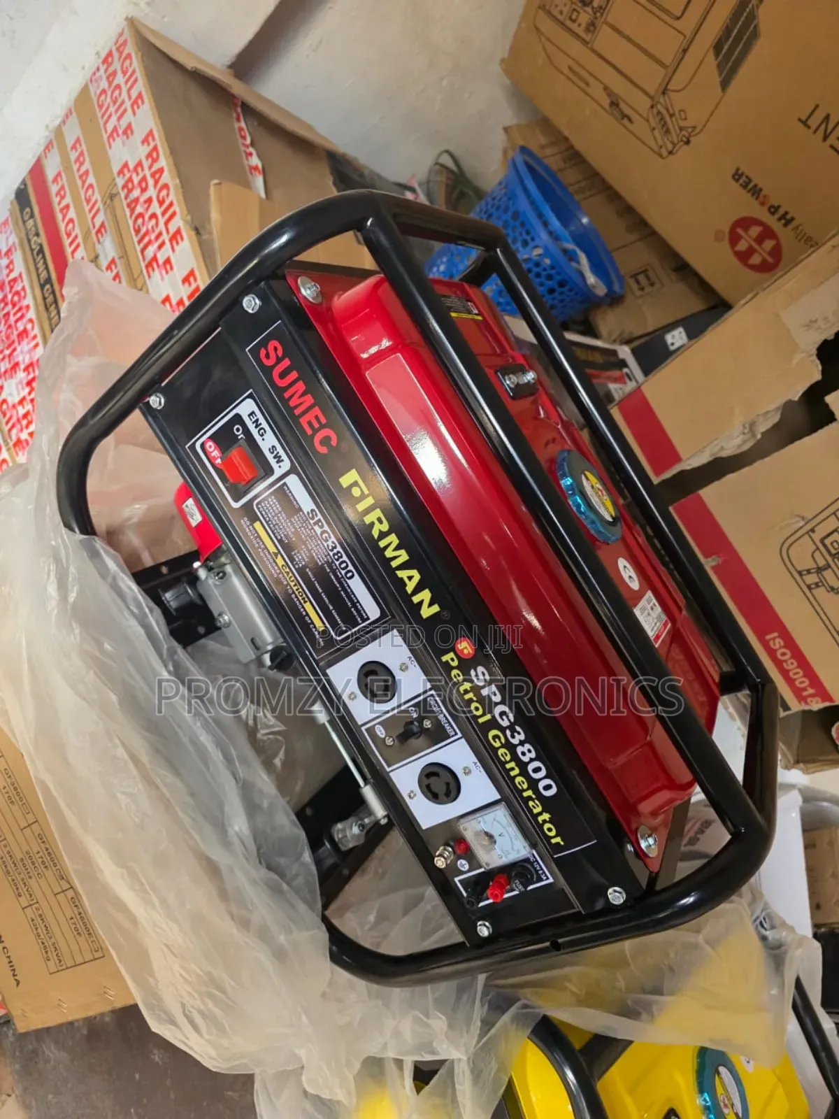3.5kva Sumec Firman Petrol Generator Model Spg3800m 100% Copper Coil