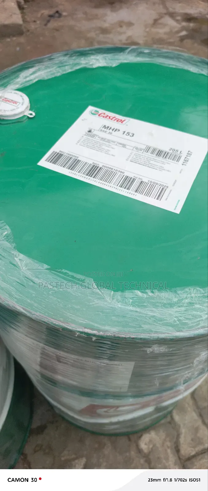 Castrol MHP 153 (Drum) 205l