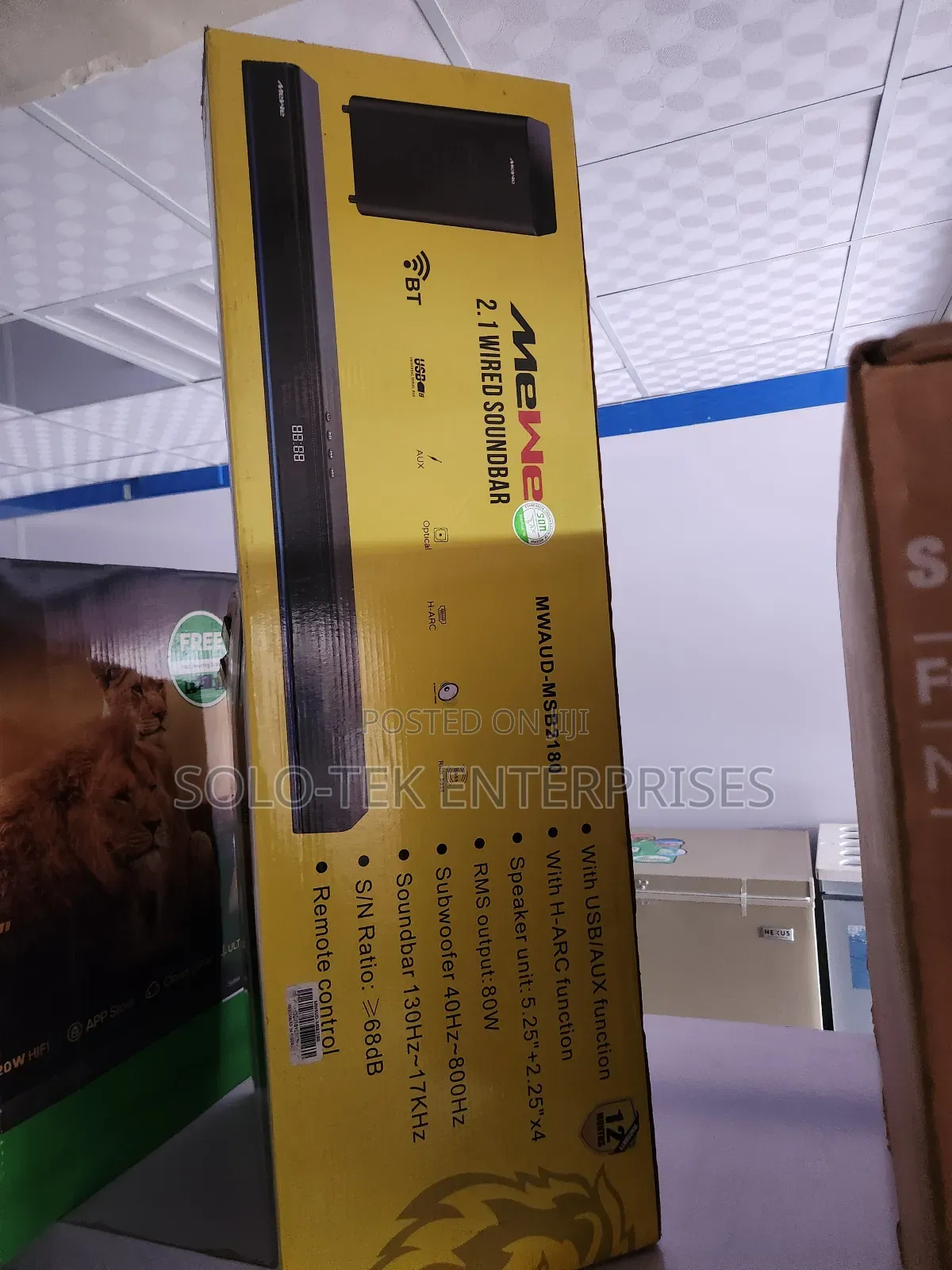 Mewe Soundbar 260watts