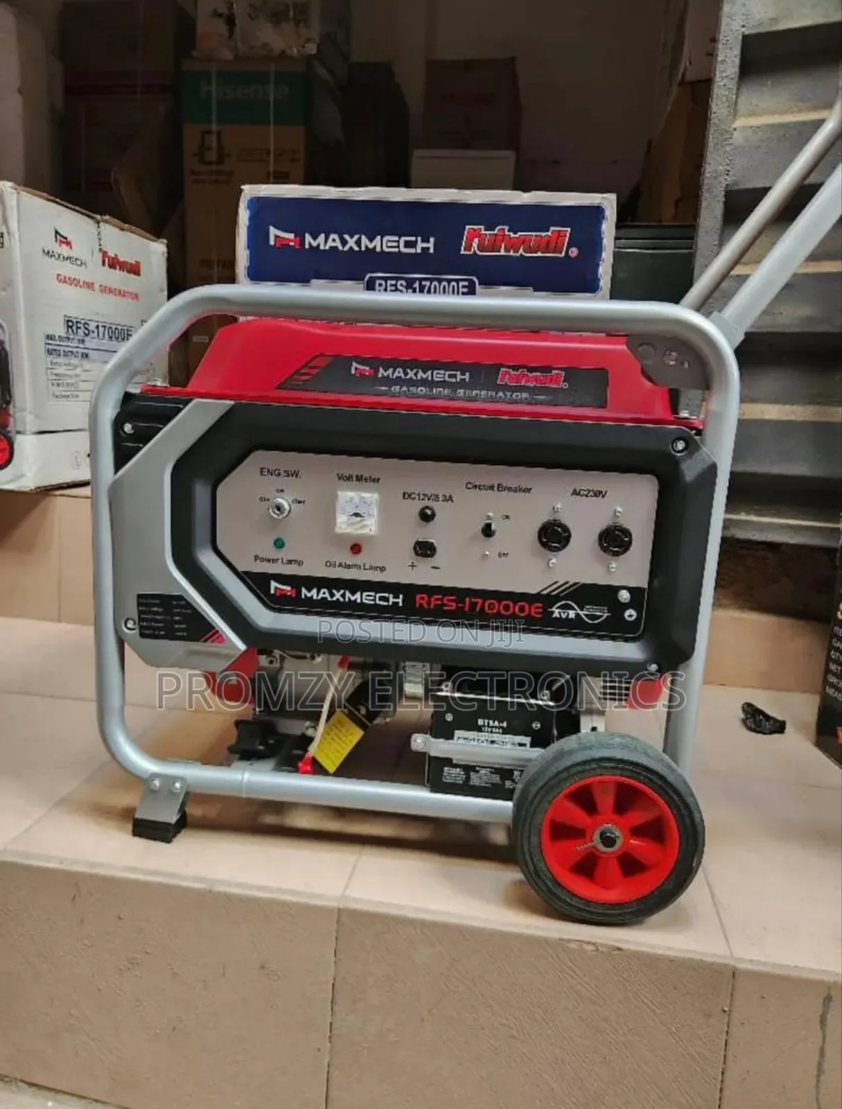 15kva Maxmech Petrol Generator Model Rfs17000e2 100% Copper Coil