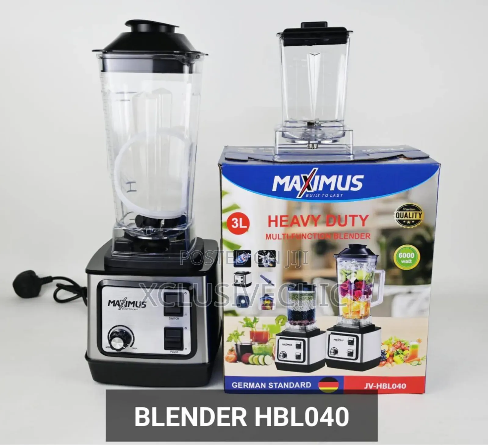 Maximus 3l Double Jar Blender