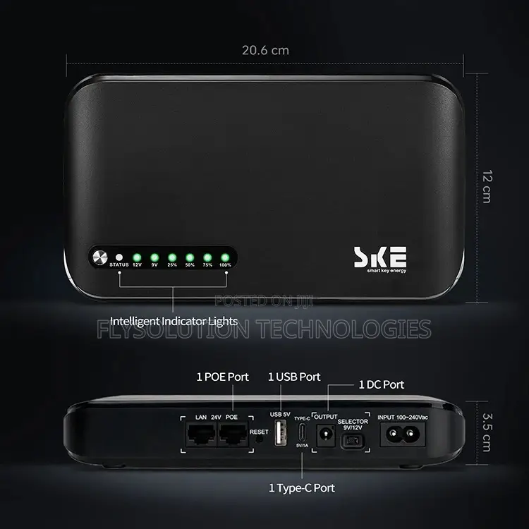 Ske 20000mah Mini Dc Router Power Bank